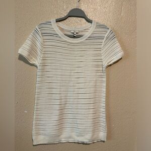 Joie Cream Knit Top Size‎ Medium